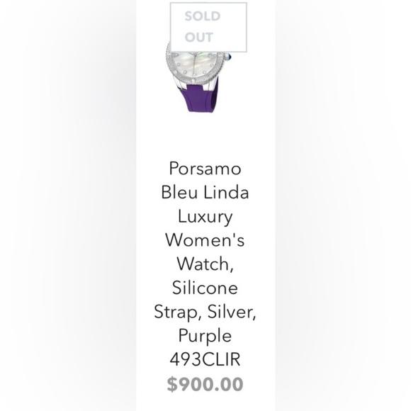Porsamo Bleu Linda Luxury Women’s Watch - Picture 14 of 14